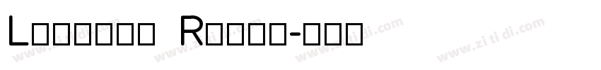 Lagarto Roman字体转换